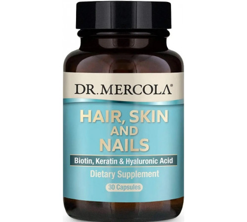 Вітаміни для волосся шкіри та нігтів Dr. MercolaHair Skin & Nails 30 капс