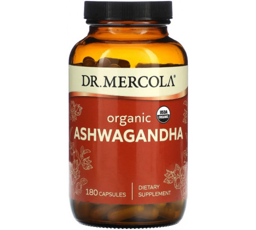 Ашваганда Dr. Mercola Ashwagandha 180 капс