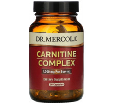 Карнитиновый комплекс Dr. Mercola  Carnitine Complex 1000 мг 60 капс