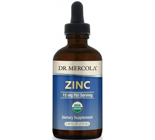 Цинк сульфат Dr. MercolaDr Zinc15 мг 115 мл