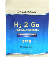 Молекулярний водень Dr. Mercola H2-2-Go 60 таб