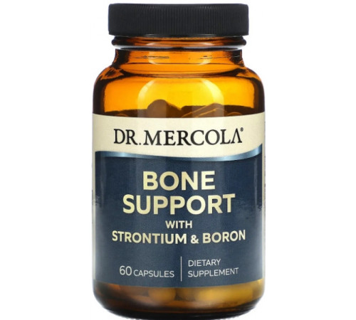 Вітаміни та мінерали для кісток Dr. Mercola Bone Support with Strontium and Boron 60 капс