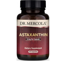 Астаксантин Dr. Mercola Astaxanthin 4 мг 30 капс