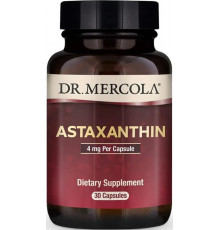 Астаксантин Dr. Mercola Astaxanthin 4 мг 30 капс