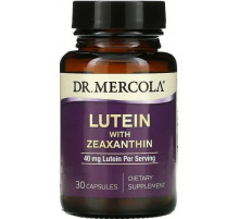 Лютеїн із зеаксантином для зору Dr. Mercola  Lutein with Zeaxanthin 40 мг 30 капс