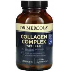 Колаген типу I, II та III  Dr. Mercola Collagen Complex 90 таб