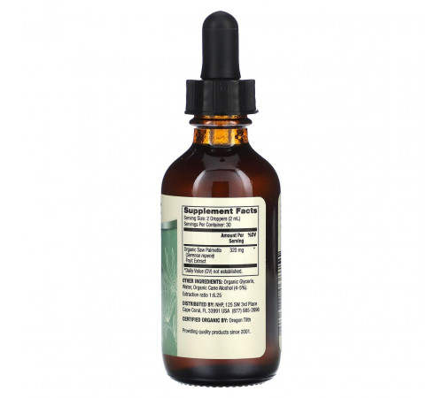 Со пальметто для чоловіків Dr. Mercola Saw Palmetto 60 мл