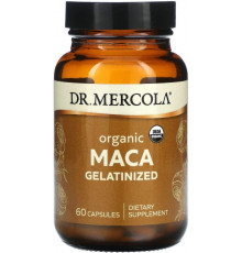 Мака Dr. Mercola Maca Gelatinized 60 капс