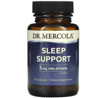 Підтримка сну (мелатонін 5мг) Dr. Mercola Sleep Support 30 капс