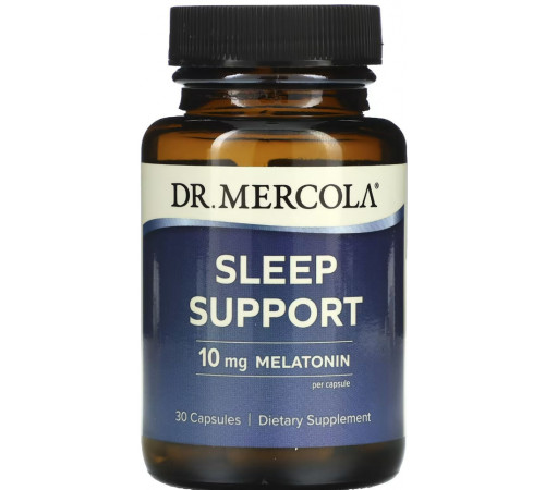 Підтримка сну (мелатонін 10мг) Dr. Mercola Sleep Support 30 капс