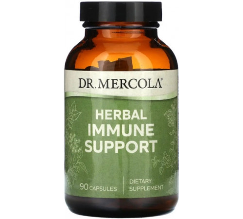 Підтримка імунітету Dr. Mercola  Herbal Immune Support 90 капс