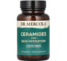 Кераміди для зволоження шкіри Dr. Mercola Ceramides For Skin Hydration 5 мг 30 капс