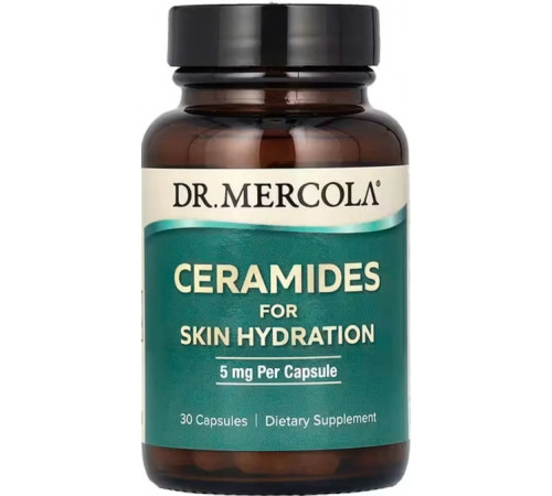Кераміди для зволоження шкіри Dr. Mercola Ceramides For Skin Hydration 5 мг 30 капс