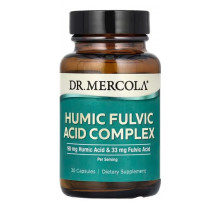 Гуминовая и фульвовая кислота Dr. Mercola Humic Fulvic Acid Complex 30 капс