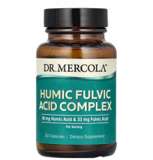 Гумінова та фульвова кислота Dr. Mercola Humic Fulvic Acid Complex 30 капс