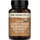 Гриб левова грива, Organic Lion's Mane Mushroom Extract, Dr. Mercola, органік, екстракт, 500 мг, 30 капсул