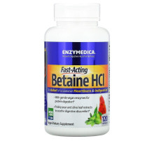 Бетаїн гідрохлорид Enzymedica Betaine HCI 120 капс