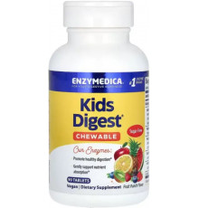 Пищеварительные ферменты для детей Enzymedica Kids Digest 90 жев таб фрукты