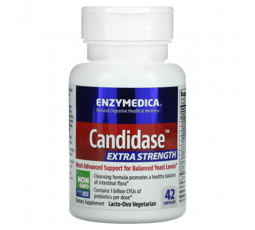 Протикандидний засіб Enzymedica Candidase Extra Strength 42 капс