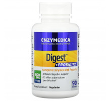 Ферменти та пробіотики Enzymedica Digest + Probiotics 90 капс
