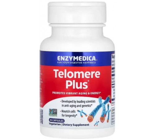 Захист тіломір Enzymedica Telomere Plus 30 капс