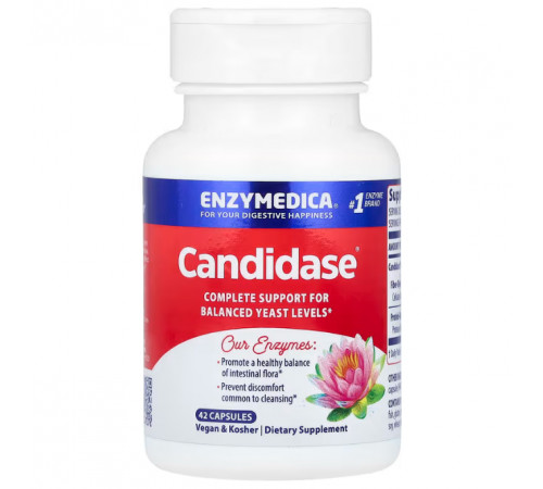 Підтримка травлення Enzymedica Candidase 42 капс