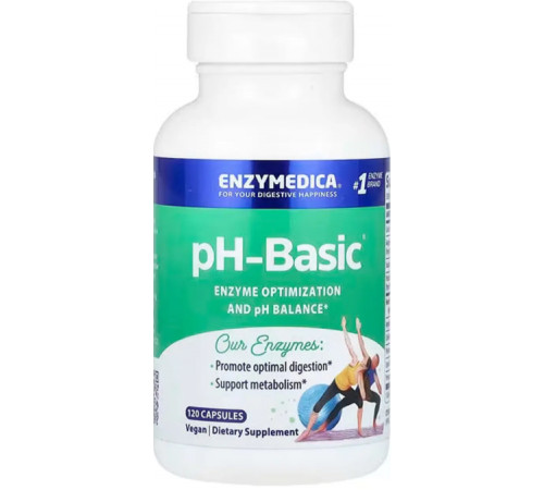 Ферменти рН баланс Enzymedica pH-Basic 120 капс