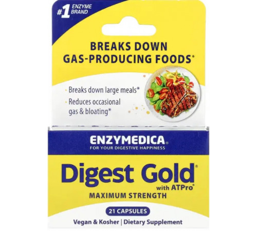 Ферменти для травленняEnzymedica  Digest Gold with ATPro 21 капс