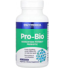 Пробіотик для покращення травлення Enzymedica Guaranteed Potency Probiotic 120 капс