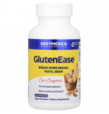 Ферменти для перетравлення глютену Enzymedica GlutenEase 120 капсул
