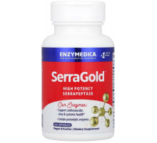 Серрапептаза для сердца Enzymedica High Activity Serrapeptase 60 капс