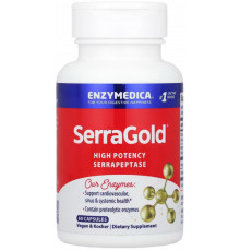 Серрапептаза для серця Enzymedica High Activity Serrapeptase 60 капс
