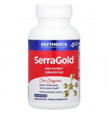 Серрапептаза Enzymedica SerraGold 120 капс