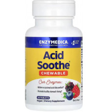 Зниження кислотності шлунка Enzymedica Acid Soothe 30 жов таб ягоди