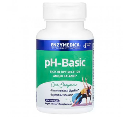 Підтримка рН балансу (ферменти) Enzymedica pH-Basic 90 капс