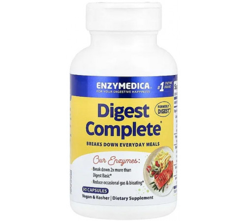Ферменти для травлення Enzymedica Digest 90 капс