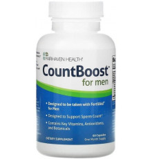 Репродуктивне здоров'я чоловіків Fairhaven Health CountBoost 60 капсул
