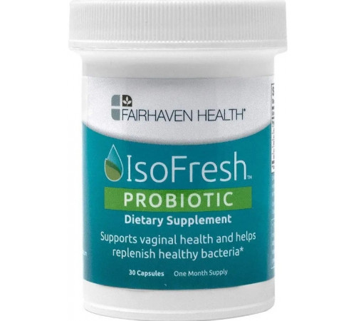 Пробіотик для жінок Fairhaven Health IsoFresh Probiotic for Feminine Balance 30 капс