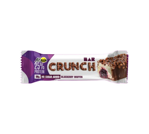 Crunch Bar - 12x50g Blueberry Muffin