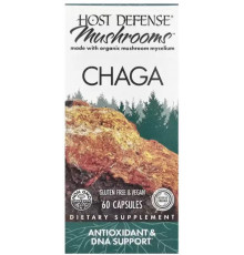 Чага Mushrooms&trade Chaga Host Defense 60 капс