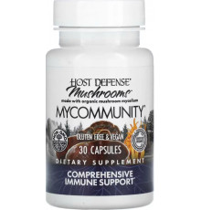 Для імунітету Host Defense Mushrooms MyCommunity Fungi Perfecti 30 капс