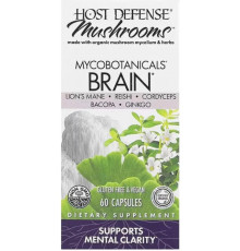 Формула для мозку Host Defense Brain Fungi Perfecti 60 капс