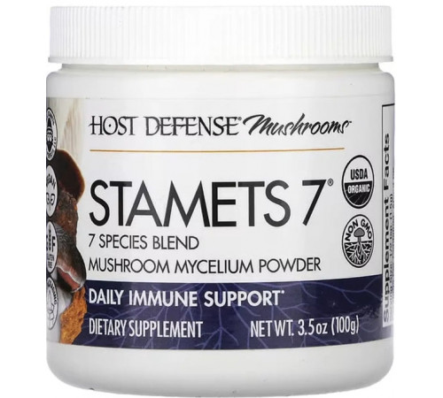 Підтримка імунітету Fungi Perfecti Host Defense Mushrooms Stamets 7 100 гр