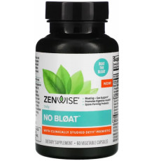 Від вздуття живота Zenwise Health No Bloat with Clinically Studied DE111 Probioti 60 капс