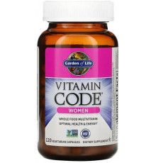 Сирі Вітаміни для жінок Garden of Life Whole Food Multivitamin for Women 120 вег капс