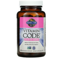 Сирі вітаміни для жінок 50+ Garden of Life Multivitamin Vitamin Code 120 вег капс