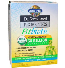 Пробіотик для травлення Garden of Life Probiotics Fitbiotiс 20 пакетиков по 4,2 г