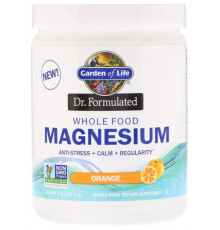 Магній хелат Garden of Life Dr. Formulated Magnesium Powder 197,4 г апельсин