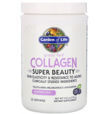 Пептиди колагену Garden of Life Grass Fed Collagen  270 г чорниця асаї