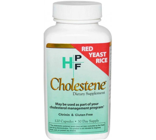 Червоний дріжджовий рис  Healthy Origins HPF Cholestene 120 капс